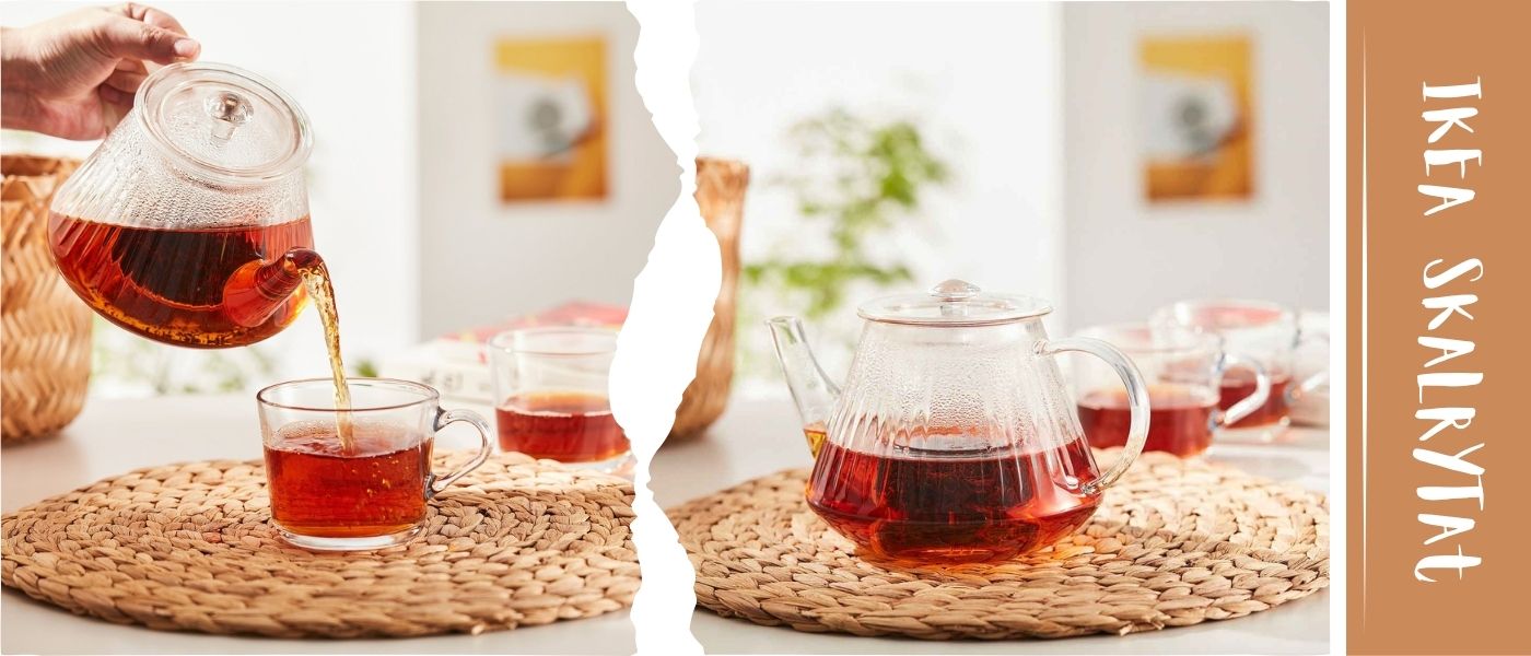 قوری ایکیا مدل IKEA SKALRYTA